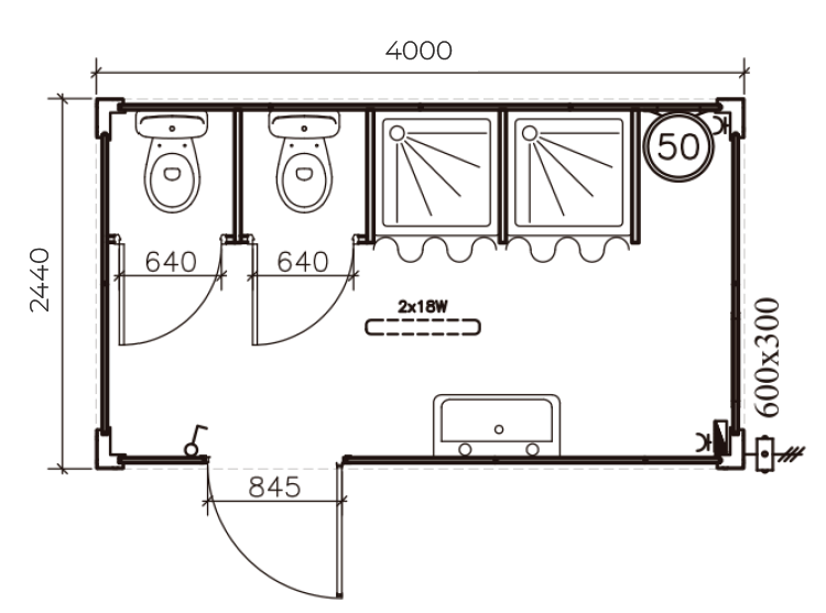 Módulo WC 25B